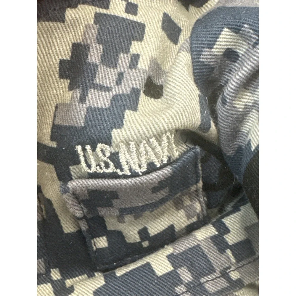 Chelsea's U.S.  Navy Teddy Bear Stuffed Animal Outfit Blue Gray Uniform 11